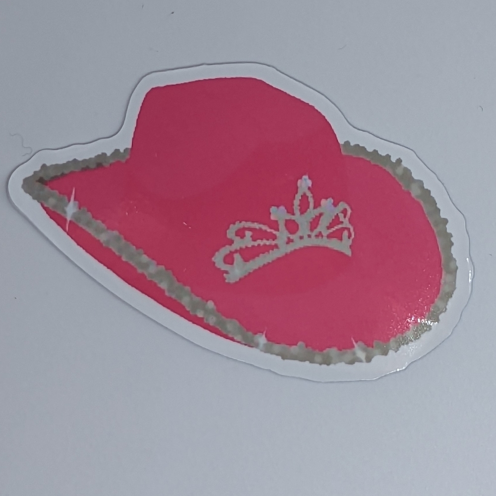 Cowgirl hat Sticker